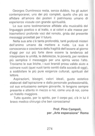 Prof. Pino Campoli
Italian art critic