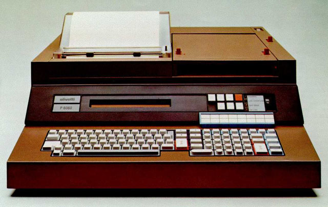 Olivetti P6060 for Telegraphic Messages Authentication